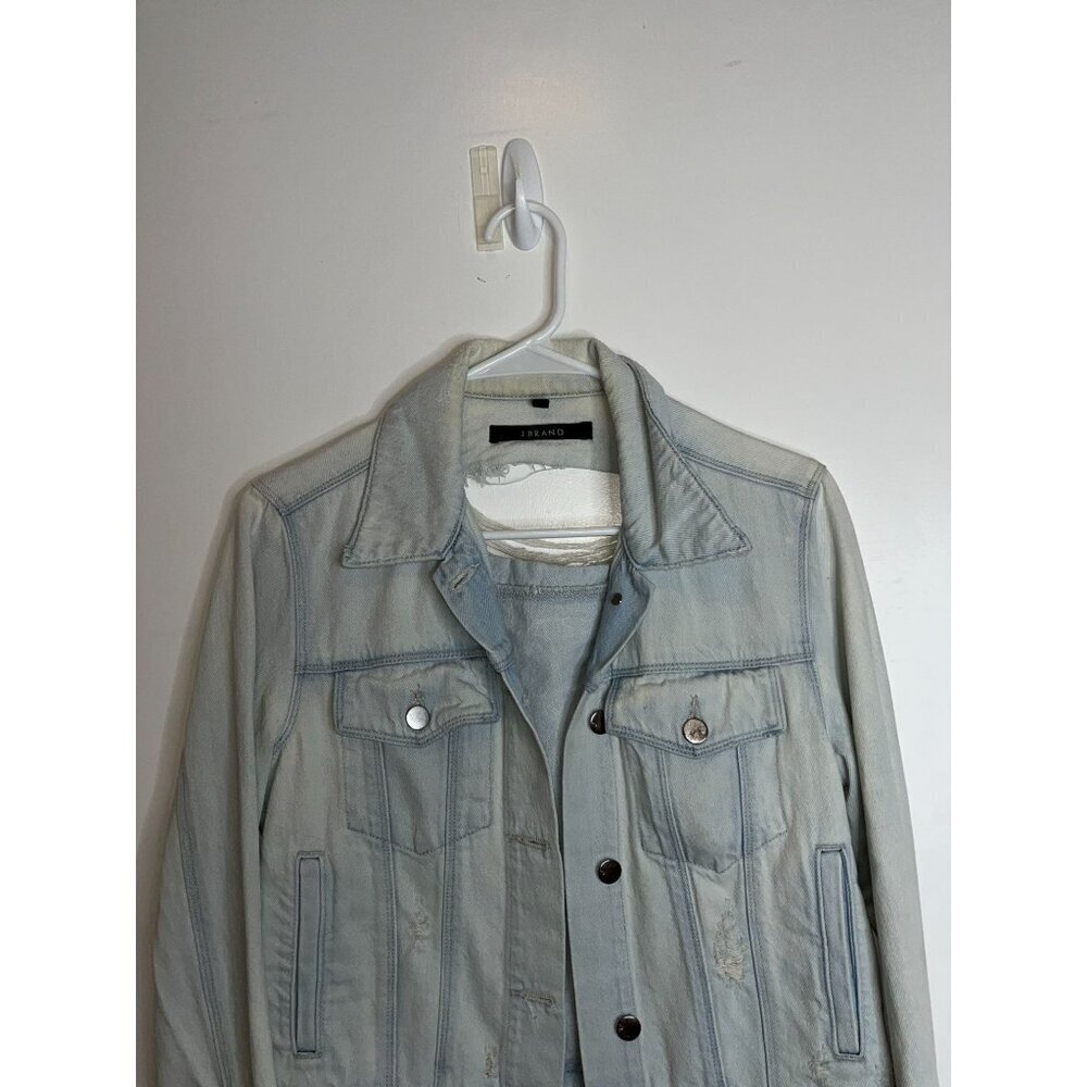 J Brand Deena Denim Jacket Light Wash Womens S - Picture 4 of 10